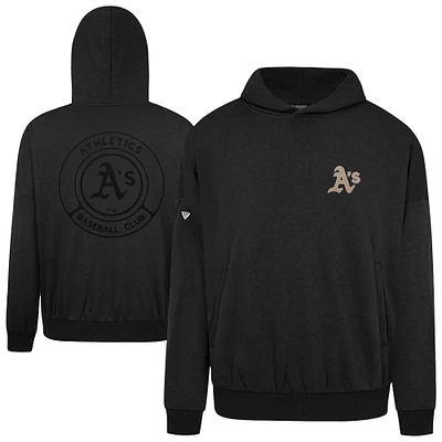 Men's Levelwear Black Athletics Contact Oversized Pullover Hoodie