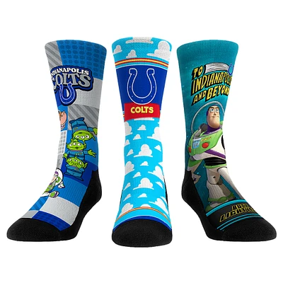 Unisex Rock Em Socks Indianapolis Colts Toy Story 3-Pack Crew