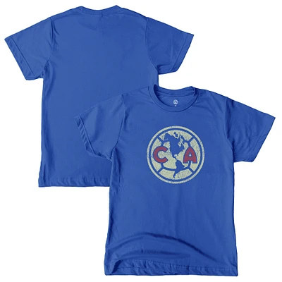 Youth 1863FC  Blue Club America Color Badge T-Shirt