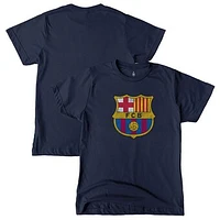 Youth 1863FC  Navy Barcelona Color Badge T-Shirt