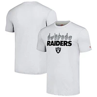 Unisex Homage Ash Las Vegas Raiders The NFL ASL Collection by Love Sign American Language T-Shirt
