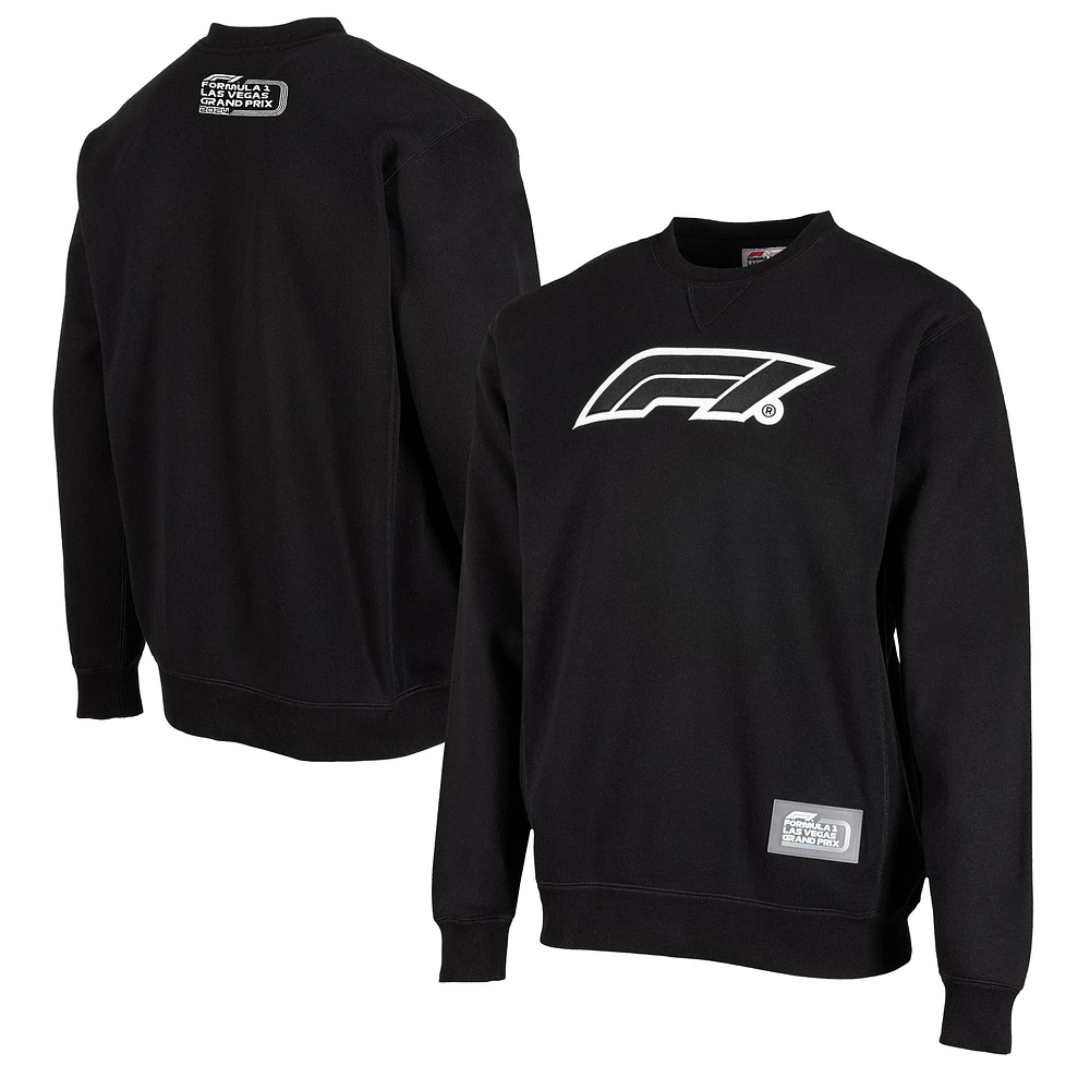 Unisex Black Formula 1 2024 Las Vegas Grand Prix Classic Pullover Sweatshirt