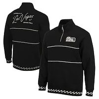 Unisex Black Formula 1 2024 Las Vegas Grand Prix Classic Quarter-Zip Pullover Sweatshirt