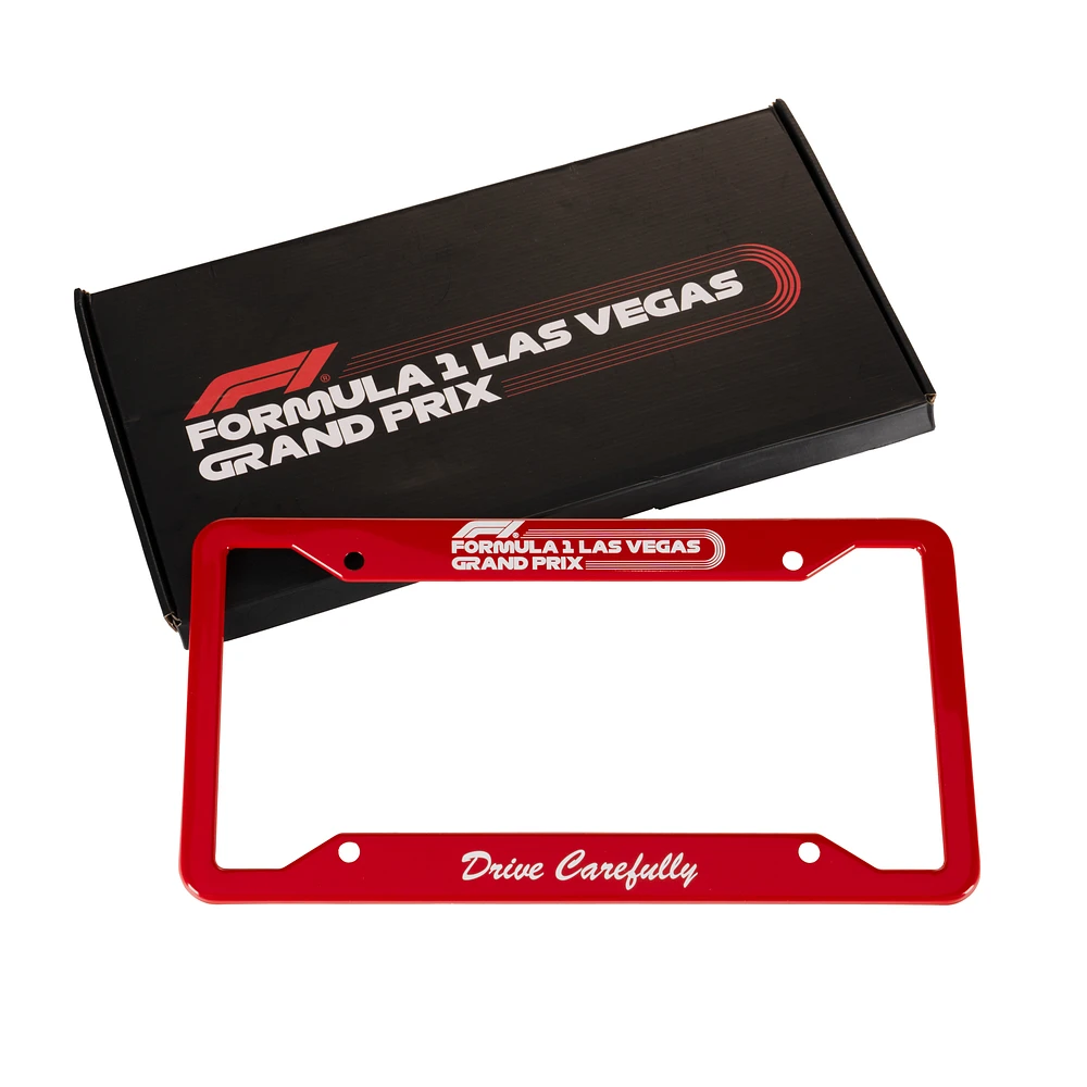 Formula 1 2024 Las Vegas Grand Prix Logo License Plate Frame