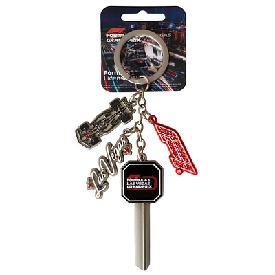 Formula 1 2024 Las Vegas Grand Prix Charm Keychain