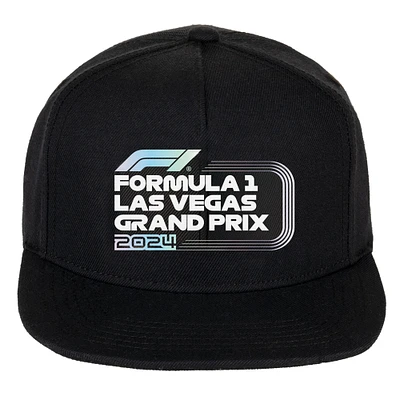 Men's Black Formula 1 2024 Las Vegas Grand Prix Classic Snapback Hat