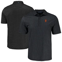 Men's Cutter & Buck San Francisco Giants Big Tall Pike Eco Shadow Check Print Polo