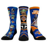 Unisex Rock Em Socks  New York Knicks 3-Pack Crew