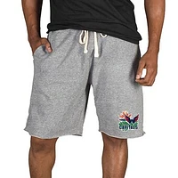 Men's Concepts Sport Gray Washington Capitals Mainstream Tri-Blend Shorts