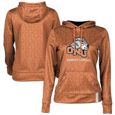 Women's ProSphere Orange Ohio Northern Polar Bears Lacrosse Pullover Hoodie