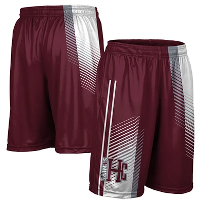 Men's ProSphere Maroon Holy Cross Saints Pocketed Shorts