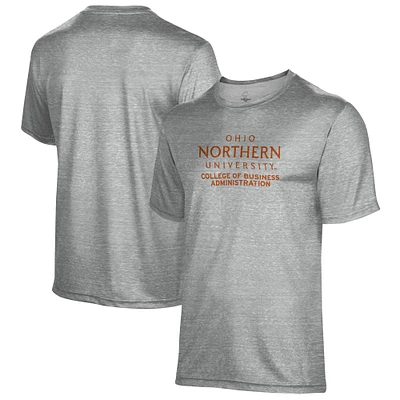 Men's ProSphere Gray Ohio Northern Polar Bears College of Business Administration T-Shirt