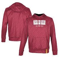 Men's ProSphere Red Seton Hill Griffins Nursing 1.0 Pullover Hoodie