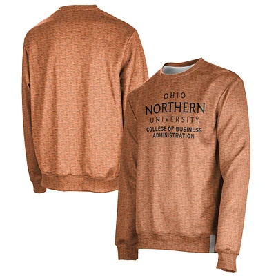 Men's ProSphere Orange Ohio Northern Polar Bears College of Business Administration 1.0 Pullover Sweatshirt