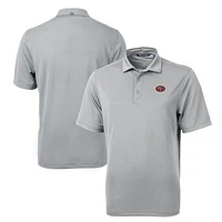 Men's Cutter & Buck Gray San Francisco 49ers Big Tall Virtue Eco Pique Recycled Polo
