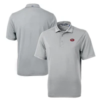 Men's Cutter & Buck Gray San Francisco 49ers Big Tall Virtue Eco Pique Recycled Polo