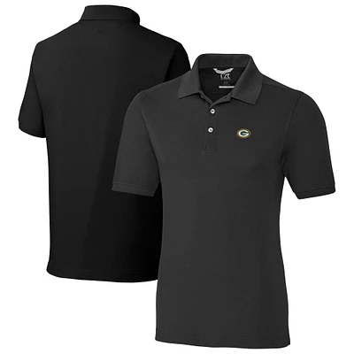 Men's Cutter & Buck Green Bay Packers Big Tall Advantage Eco Pique DryTec Tri-Blend Polo