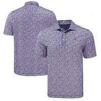 Men's Cutter & Buck Minnesota Vikings Pike Eco Flora Print Polo