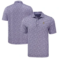Men's Cutter & Buck Minnesota Vikings Pike Eco Flora Print Polo