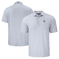 Men's Cutter & Buck New Orleans Saints Pike Eco Flora Print Polo