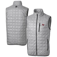 Men's Cutter & Buck Tampa Bay Buccaneers Big Tall Rainier PrimaLoft® Eco Insulated Full-Zip Puffer Vest