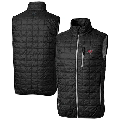 Men's Cutter & Buck Tampa Bay Buccaneers Big Tall Rainier PrimaLoft® Eco Insulated Full-Zip Puffer Vest
