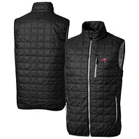Men's Cutter & Buck Tampa Bay Buccaneers Big Tall Rainier PrimaLoft® Eco Insulated Full-Zip Puffer Vest