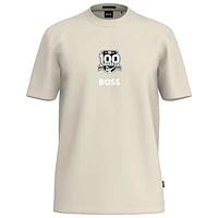 Unisex Hugo Boss Tan New York Giants 100th Season T-Shirt