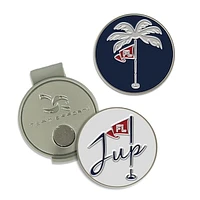 WinCraft Jupiter Links Golf Club Hat Clip & Ball Markers Set