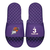 Men's ISlide Diana Taurasi Purple Phoenix Mercury Logo Split Slide Sandals