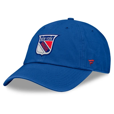 Men's Fanatics Royal New York Rangers Decades Collection Adjustable Hat