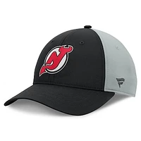 Men's Fanatics  Black New Jersey Devils 2024 NHL Global Series Structured Adjustable Hat