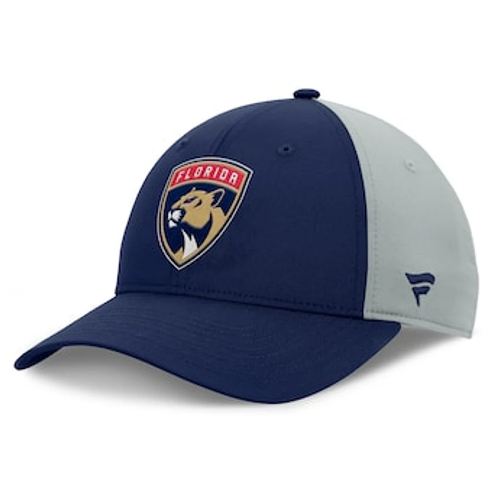 Men's Fanatics  Navy Florida Panthers 2024 NHL Global Series Structured Adjustable Hat