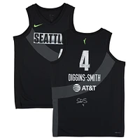 Skylar Diggins-Smith Seattle Storm Autographed Nike Black Rebel Edition Victory Player Jersey