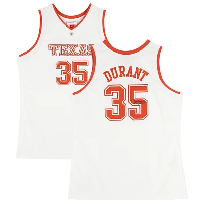 Kevin Durant Texas Longhorns Autographed Mitchell & Ness White 2006-07 Authentic Jersey