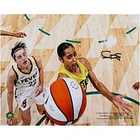 Skylar Diggins-Smith Seattle Storm Autographed 8" x 10" Layup vs. Indiana Fever Photograph