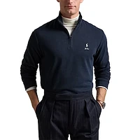 Men's Polo Ralph Lauren  Navy New York Yankees Estate Quarter-Zip Sweatshirt