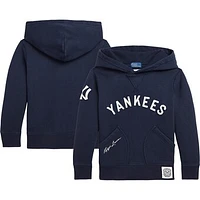 Youth Polo Ralph Lauren Navy New York Yankees Pullover Hoodie