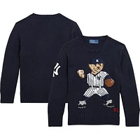 Youth Polo Ralph Lauren Navy New York Yankees Pullover Sweater