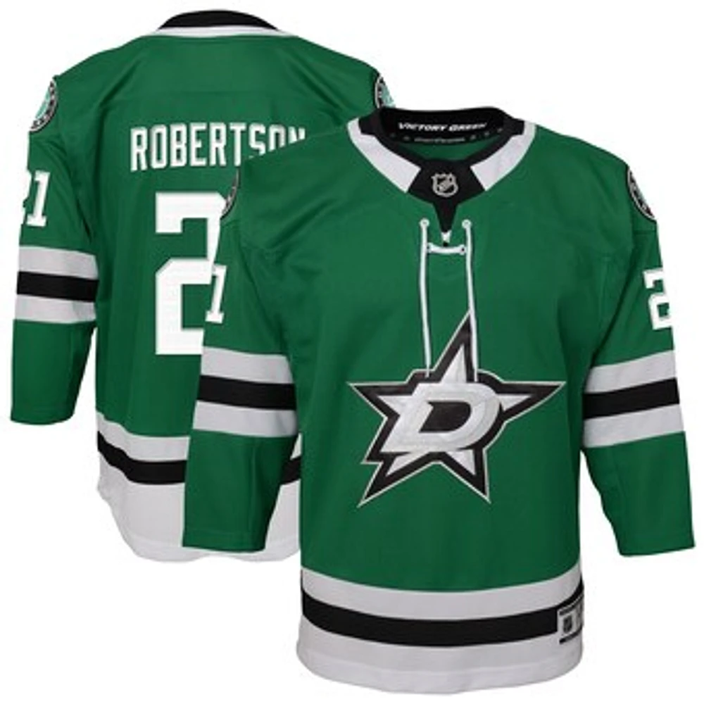 Youth Jason Robertson Kelly Green Dallas Stars Home Premier Player Jersey