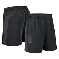 Men's Nike Black Carolina Panthers Woven Victory Performance Shorts