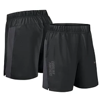 Men's Nike Black Carolina Panthers Woven Victory Performance Shorts