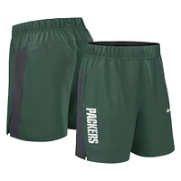 Men's Nike Green Bay Packers Woven Victory Performance Shorts