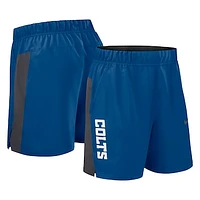 Men's Nike Royal Indianapolis Colts Woven Victory Performance Shorts