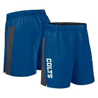 Men's Nike Royal Indianapolis Colts Woven Victory Performance Shorts