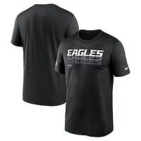 Men's Nike Black Philadelphia Eagles Sideline Legend Performance T-Shirt