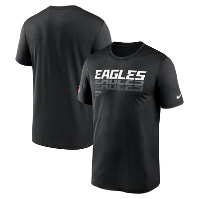 Men's Nike Black Philadelphia Eagles Sideline Legend Performance T-Shirt