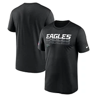 Men's Nike Black Philadelphia Eagles Sideline Legend Performance T-Shirt