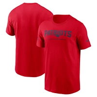 Men's Nike Red New England Patriots Sideline Performance T-Shirt