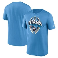 Men's Nike Light Blue Tennessee Titans Legend Icon Performance T-Shirt